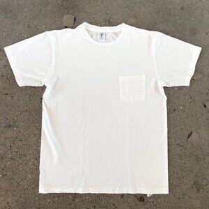 New Men's Velva Sheen Pact Two-Pack White Pocket T-Shirts